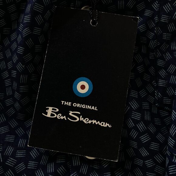 New Ben Sherman Long Sleeve Button Down Collared Shirt Boys Size 7 - Picture 4 of 11